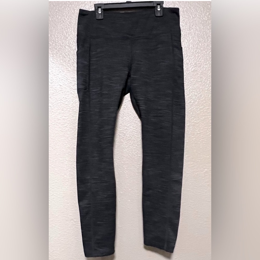 Mondetta High Waist Performance Yoga Activewear Running Leggings w/ Pockets - Picture 4 of 8